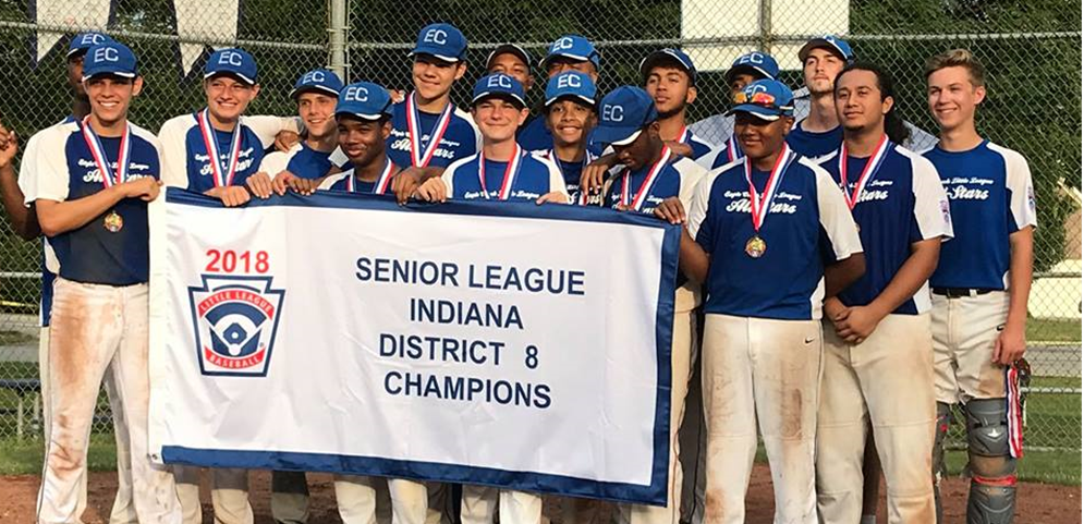 2018 District 8 Senior Baseball Champions